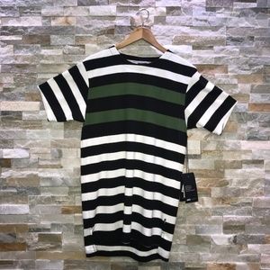 Publish Brand Vance Stripe Tee Olive/Black S,M,XXL
